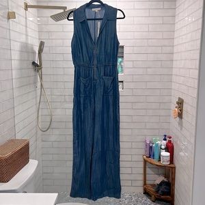 Denim jumpsuit